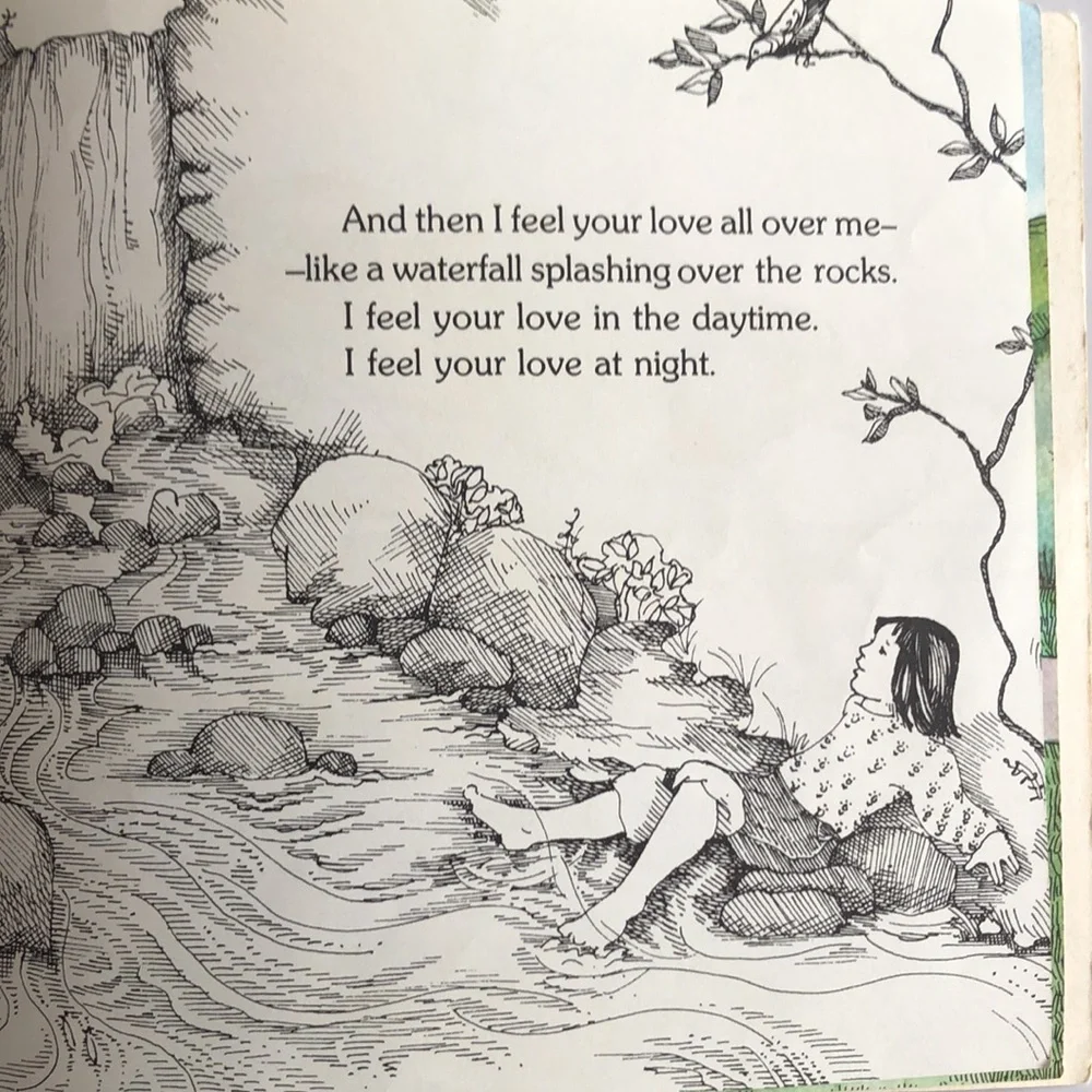David and I Talk To God Psalms for Children Books 1980s Christian VTG books
